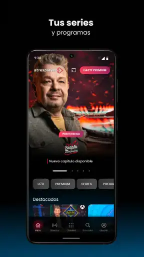 atresplayer: Ver TV online screenshot