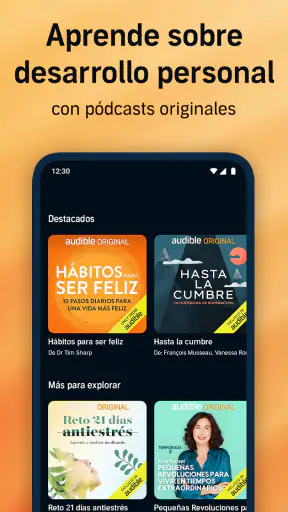 Audible: Audiolibros, podcasts screenshot
