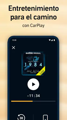 Audible: Audiolibros, podcasts screenshot