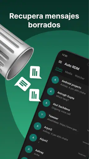 Auto RDM: Recuperar Mensajes screenshot