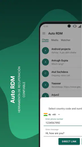 Auto RDM: Recuperar Mensajes screenshot