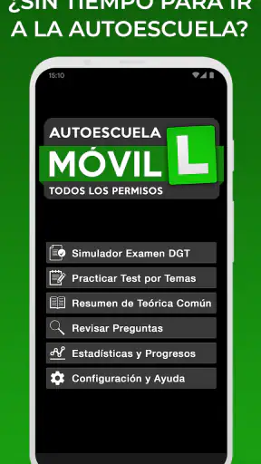 Autoescuela Móvil. Test DGT screenshot