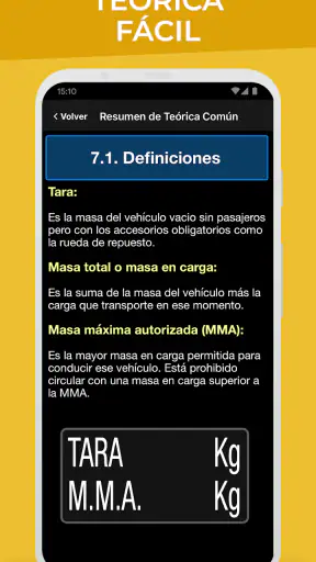 Autoescuela Móvil. Test DGT screenshot