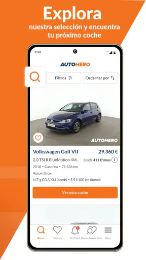 Autohero screenshot