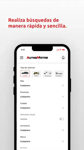 AutosMotos Coches segunda mano screenshot