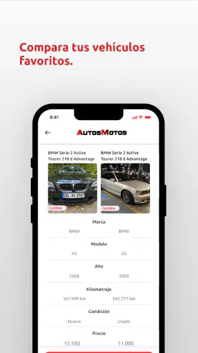 AutosMotos Coches segunda mano screenshot
