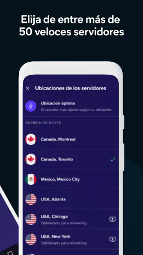Avast SecureLine VPN Segura screenshot