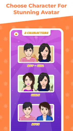 Avatar Maker Cartoon Character screenshot