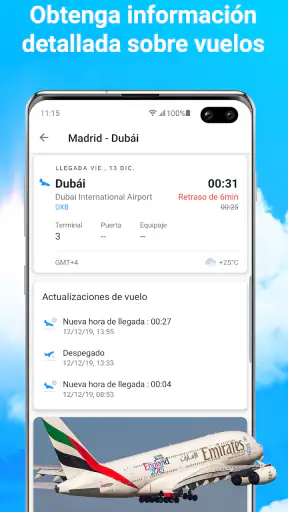 Aviones en Vivo - Radar aéreo screenshot