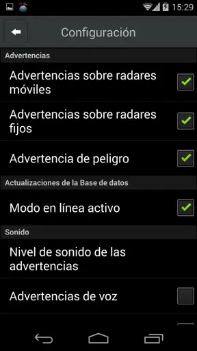 Avisador Radares - CamSam PLUS screenshot