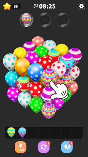 Balloon Triple Match: Match 3D screenshot