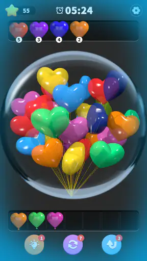 Balloon Triple Match: Match 3D screenshot