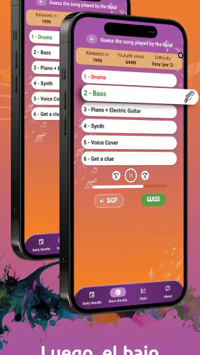 Bandle - Adivina la canción screenshot