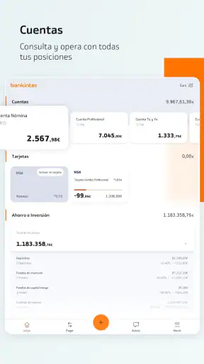 Bankinter Móvil screenshot