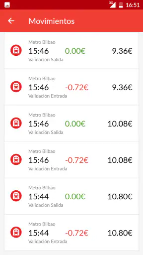 Barik NFC screenshot