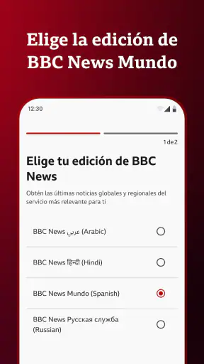 BBC World Service screenshot