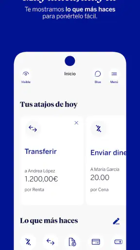 BBVA España | Banca Online screenshot