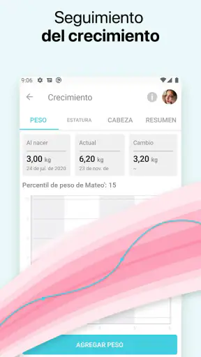 Bebé + | Sigue su crecimiento screenshot