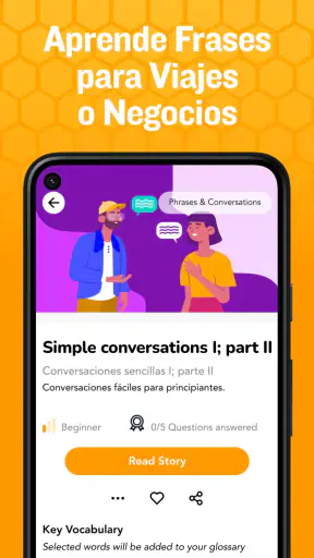 Beelinguapp: Idiomas con audio screenshot