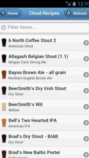 BeerSmith 3 Mobile Homebrewing screenshot