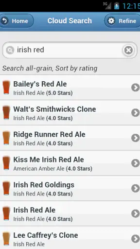 BeerSmith 3 Mobile Homebrewing screenshot