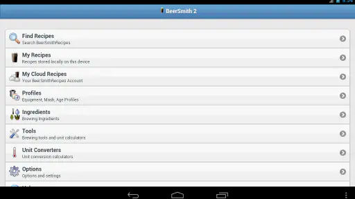 BeerSmith 3 Mobile Homebrewing screenshot