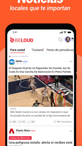 Beloud: Noticias & Opiniones screenshot