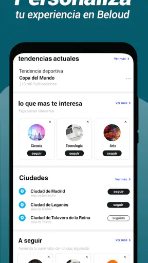 Beloud: Noticias & Opiniones screenshot