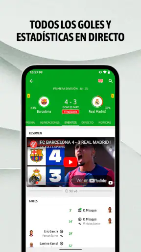 BeSoccer  Resultados de Fútbol screenshot