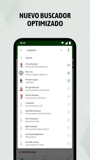 BeSoccer  Resultados de Fútbol screenshot