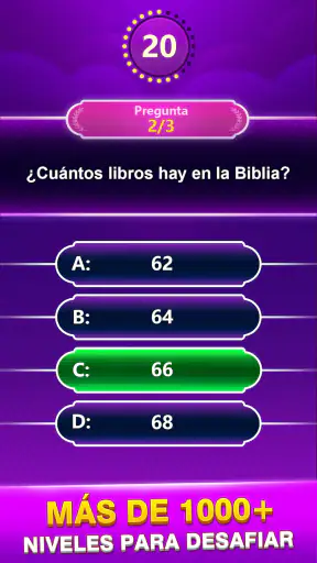Bible Trivia -Juego de palabra screenshot