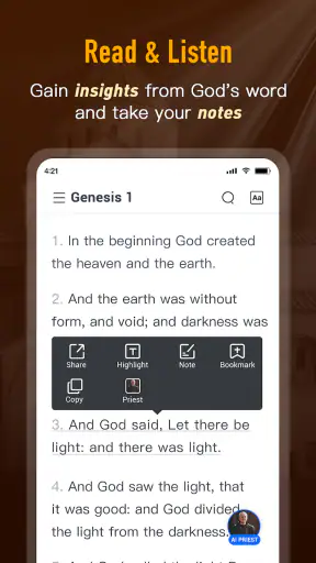 Biblia Diaria, Offline + Audio screenshot