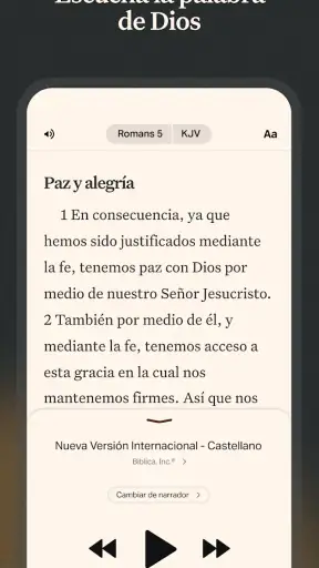 Biblia Reina Valera con Audio screenshot