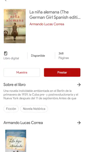 Biblio-e Instituto Cervantes screenshot