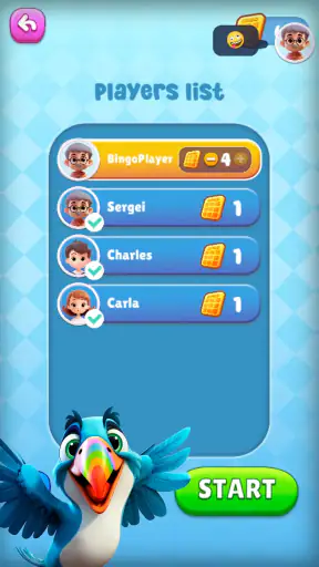 Bingo screenshot