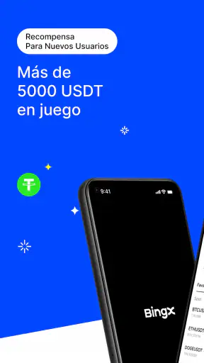 BingX - Opere Bitcoin ETH SHIB screenshot