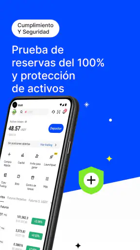 BingX - Opere Bitcoin ETH SHIB screenshot
