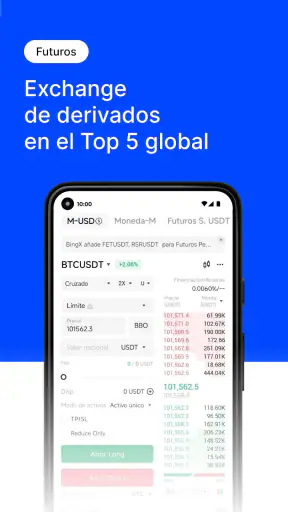 BingX - Opere Bitcoin ETH SHIB screenshot