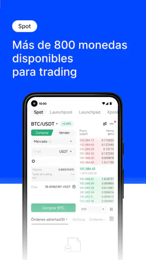 BingX - Opere Bitcoin ETH SHIB screenshot