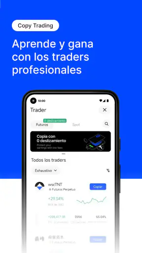 BingX - Opere Bitcoin ETH SHIB screenshot
