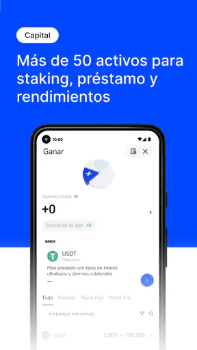 BingX - Opere Bitcoin ETH SHIB screenshot