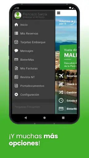 Binter screenshot