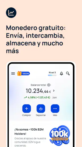 Bit2Me - Bitcoin y Crypto screenshot