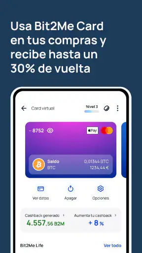 Bit2Me - Bitcoin y Crypto screenshot