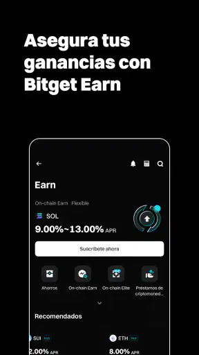 Bitget - Opera BTC y Cripto screenshot