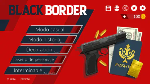 Black Border Policía Simulator screenshot