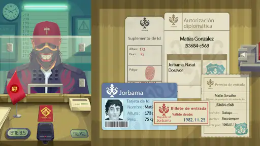 Black Border Policía Simulator screenshot