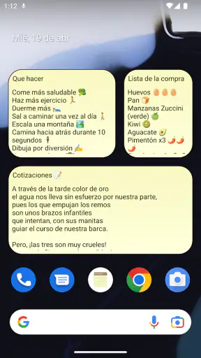 Bloc de notas - notas simples screenshot