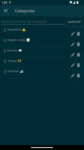 Bloc de notas - notas simples screenshot
