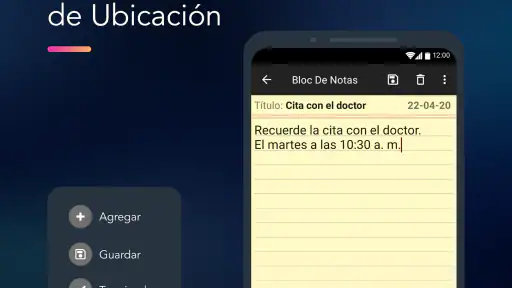 Bloc de notas – Notas y listas screenshot